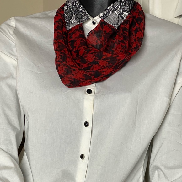 ✨🚨SOLD on LIVE🚨✨ Checkerboard Scarve - Picture 2 of 4